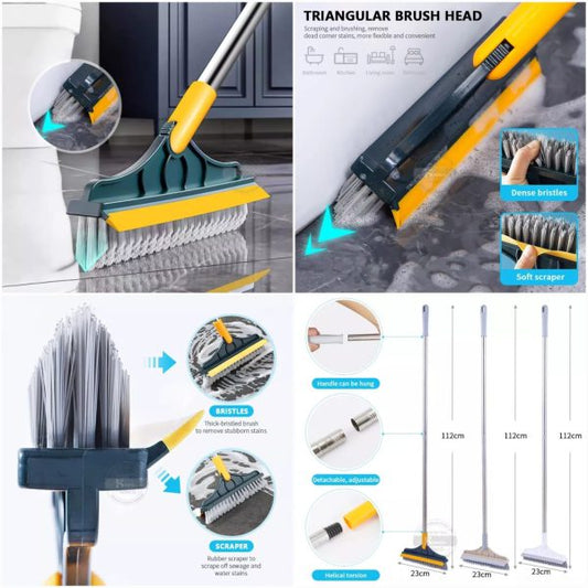 2 IN 1 FLOOR SCRUBBER WITH WIPER