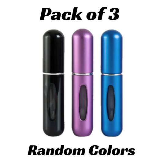 Pack of 3 Mini Perfume Refiller Bottle