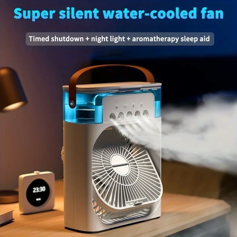 Portable Air Conditioner Fan (Random Color)