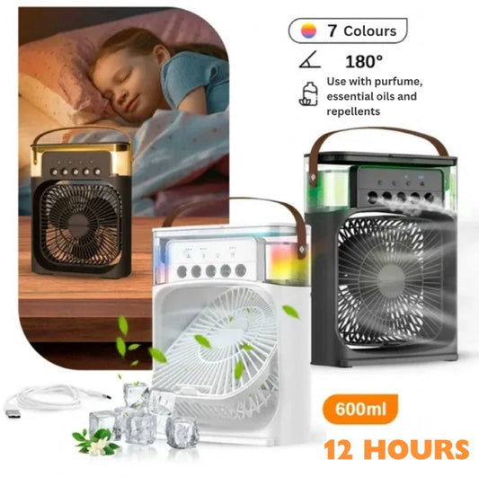 Portable Air Conditioner Fan (Random Color)